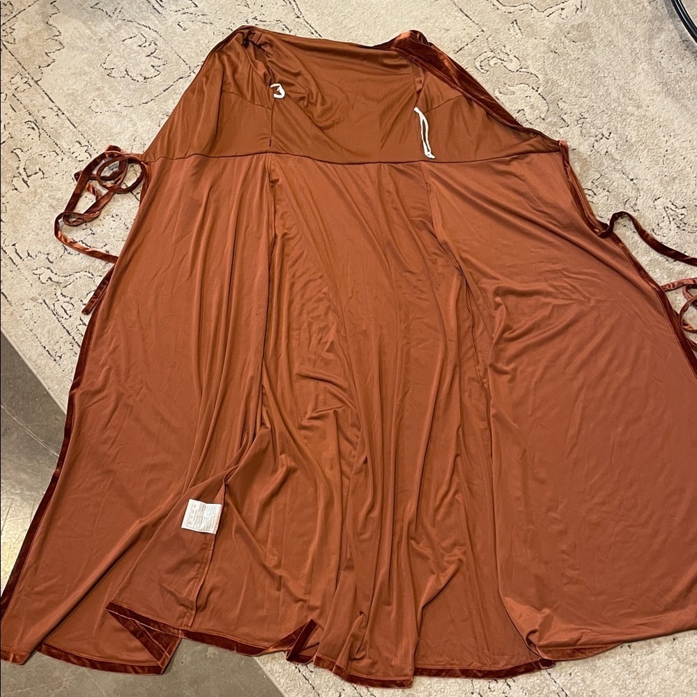 Fall Velvet Wrap dress - Picture 7 of 17